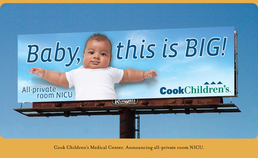Cooks medical center billbaord design