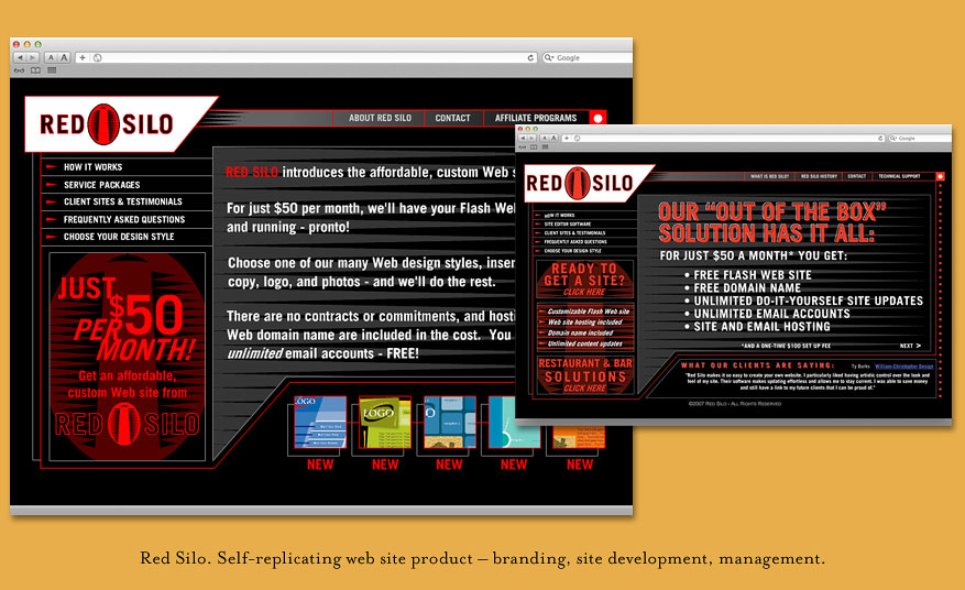 red silo website